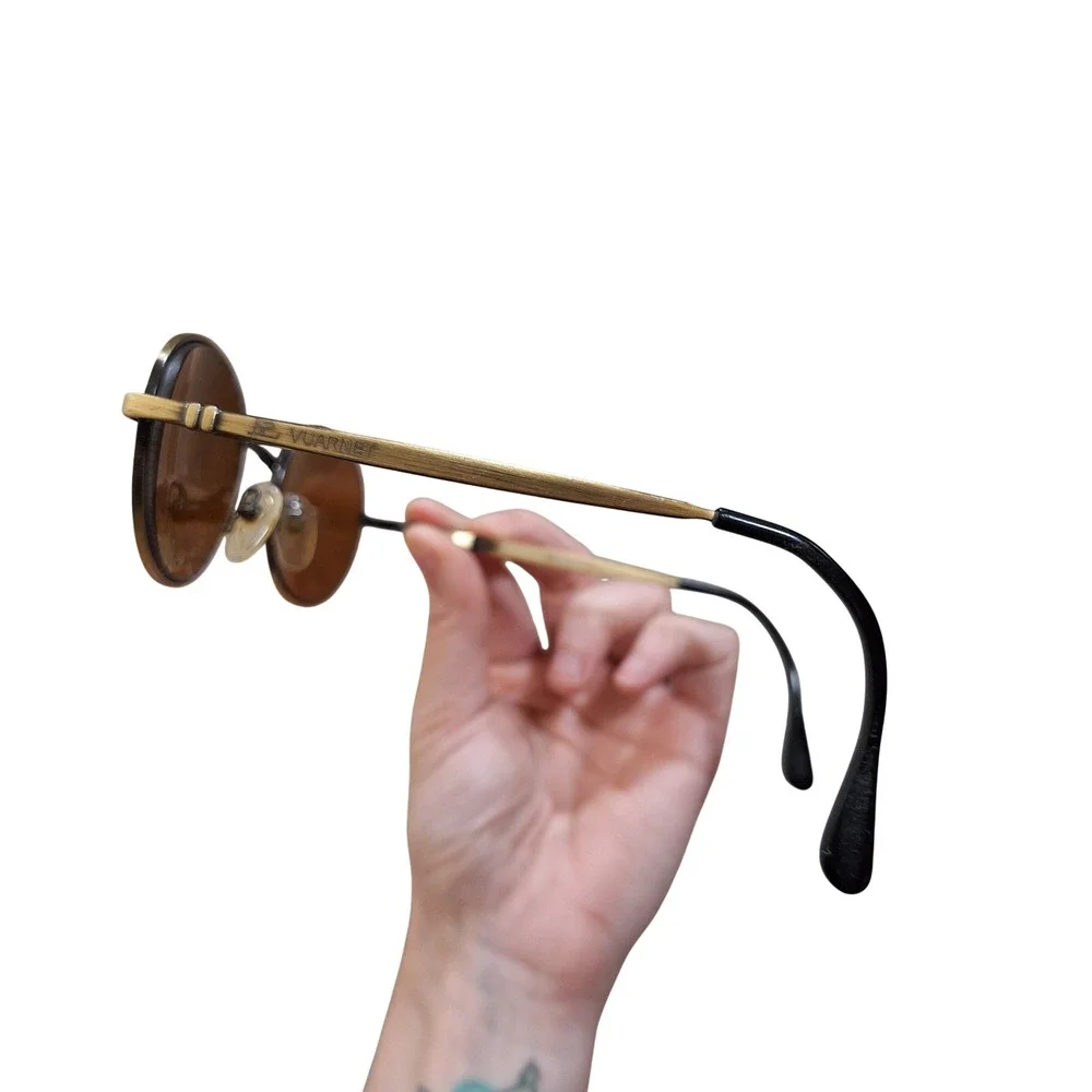 Vuarnet 050 Pouilloux France Wire Metal Vintage Oval  FRAMES ONLY Sunglasses
